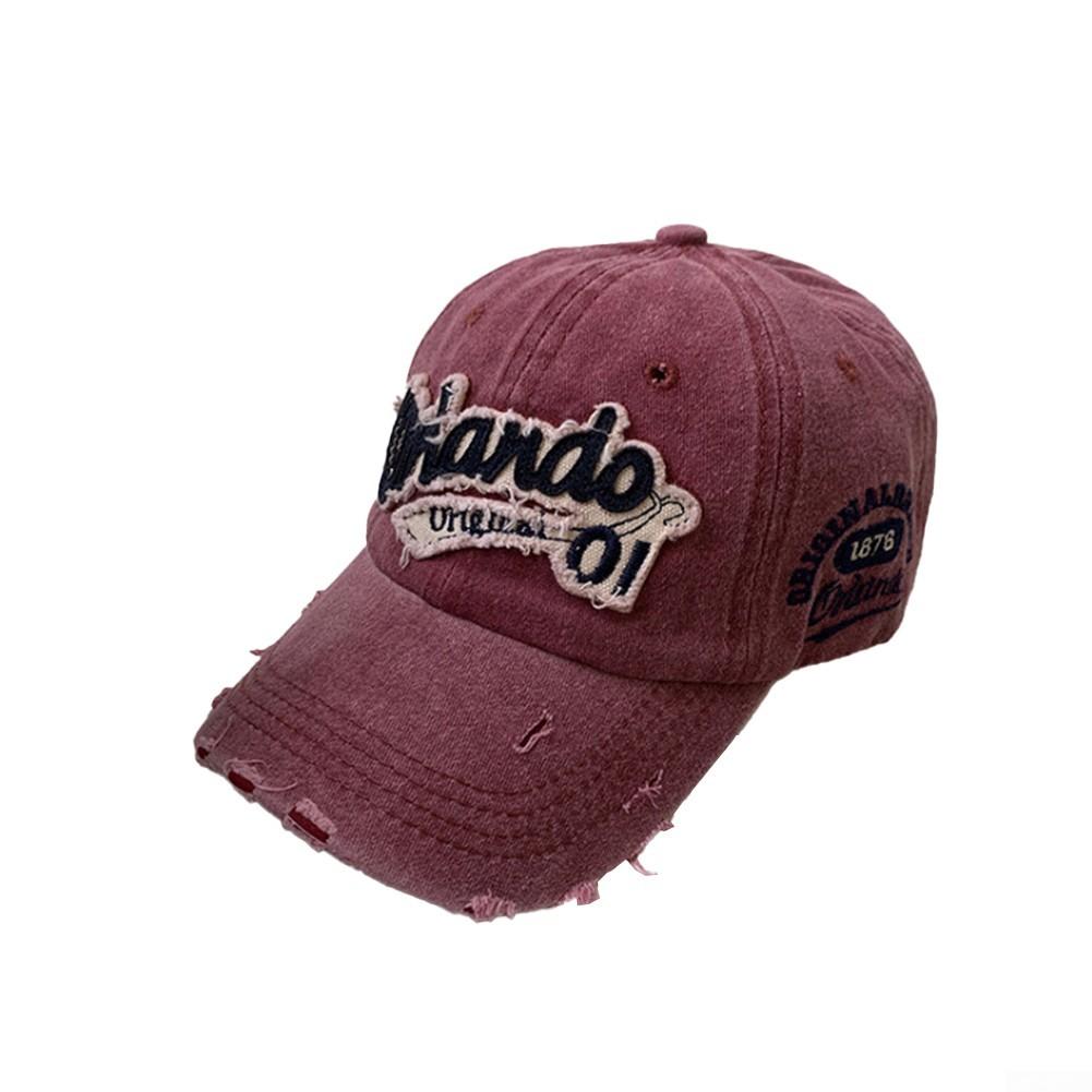 

Однотонные шляпы Стильный универсальный стиль Винтажный дизайн M вино красного