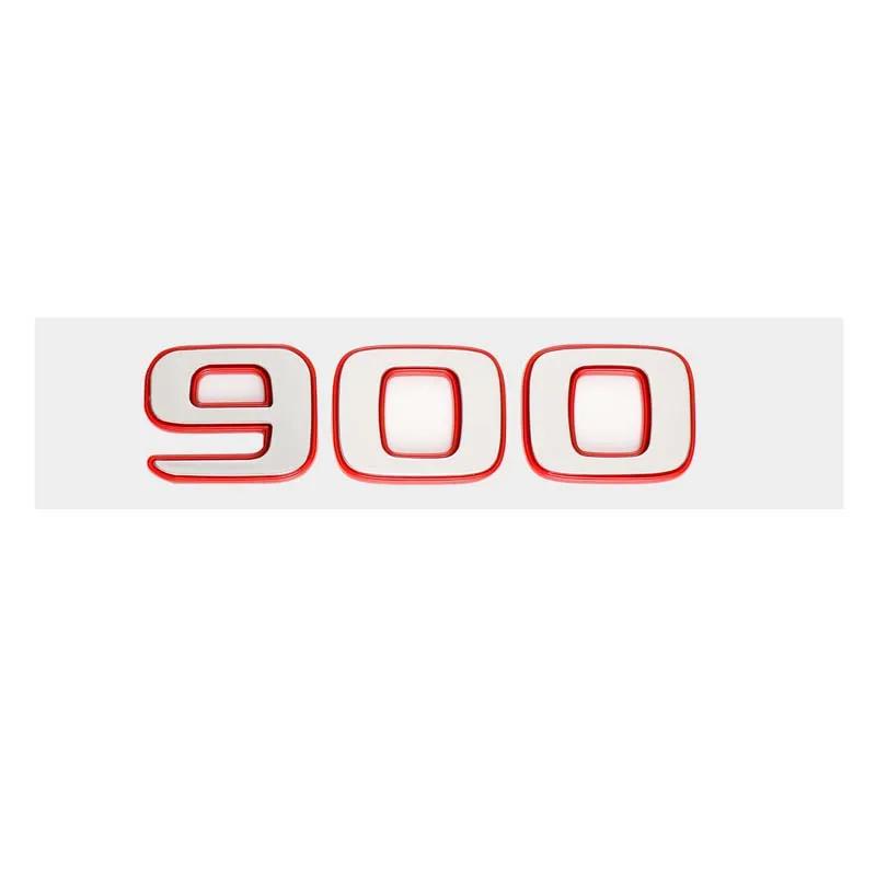 3D ABS Kleurblok 700 800 900 Naambord Badge Emblem Kofferbak Sticker Voor Mercedes Benz Brabus AMG W463 W464 G500 G63 JGS2