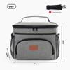 Thickened Oxford Fabric Insulated Lunch Bag With Leakproof Design For Office And Outdoors