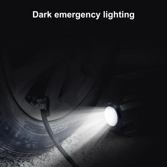 Car Air Pump Strong Power 30s Quickly Pumping Plastic Pointer/Digital Pressure Inflator