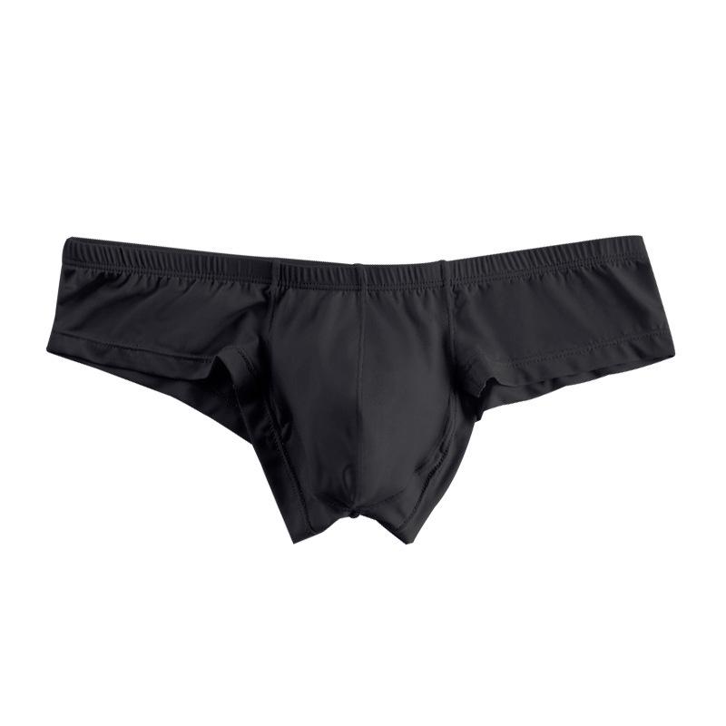 Men Erotic Clothing Modal Men's Triangle Pants Solid Color Bikini Low Waist Hip Clip Non Marking Underwear Sports Comfort Breathable Pants Underwear