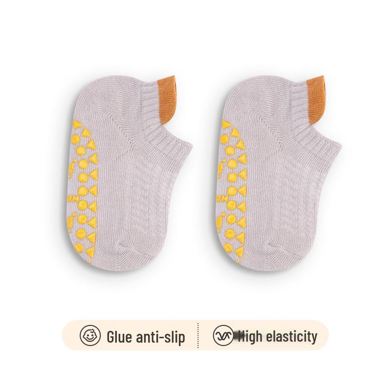 Rutschfeste Kleinkind-Baumwollsocken für Jungen und Mädchen - Frühling & Herbst