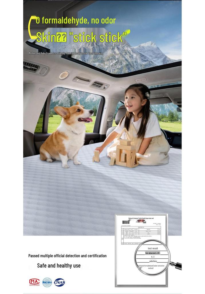 Luxeed R7 2026 Car Rear Seat Inflatable Mattress: Rear Seat & Trunk Sleeping Pad