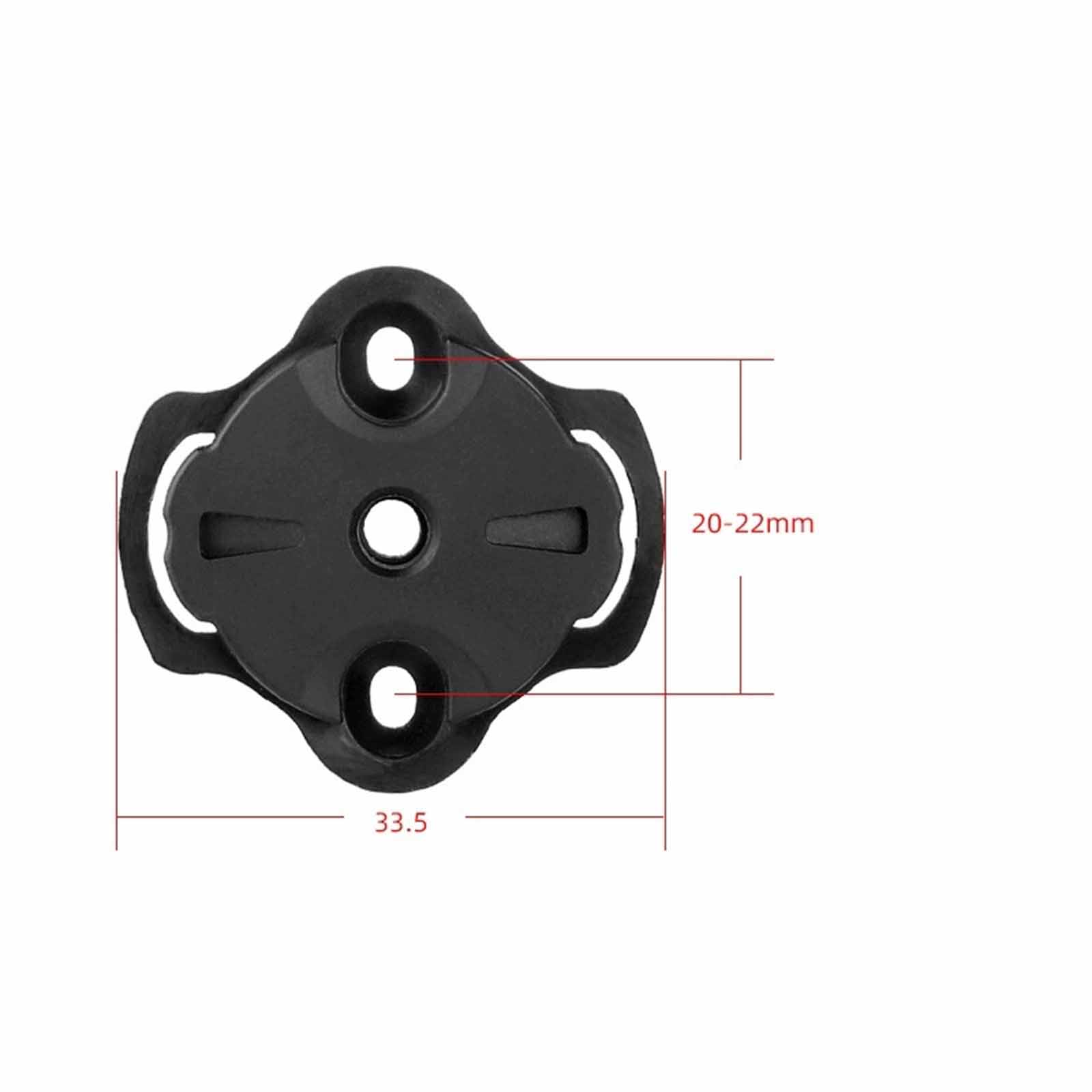 

Quarter Turn Bike Mount Kit Mount Stem Kit Bike Stem GPS Mount Stem Compatible with Edge 20 25 130 200 500 510 One Size