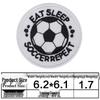 Cartoon Fußball-Weltmeisterschaft Bügelbild-Set - Abzeichen & Emblem Aufkleber