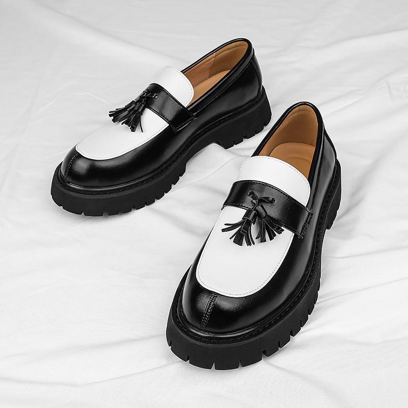 Tassel Loafers For Men Platform Height