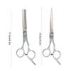 Friseurschere Haarschneideschere Set Edelstahl Professionelle Salon Friseurschere