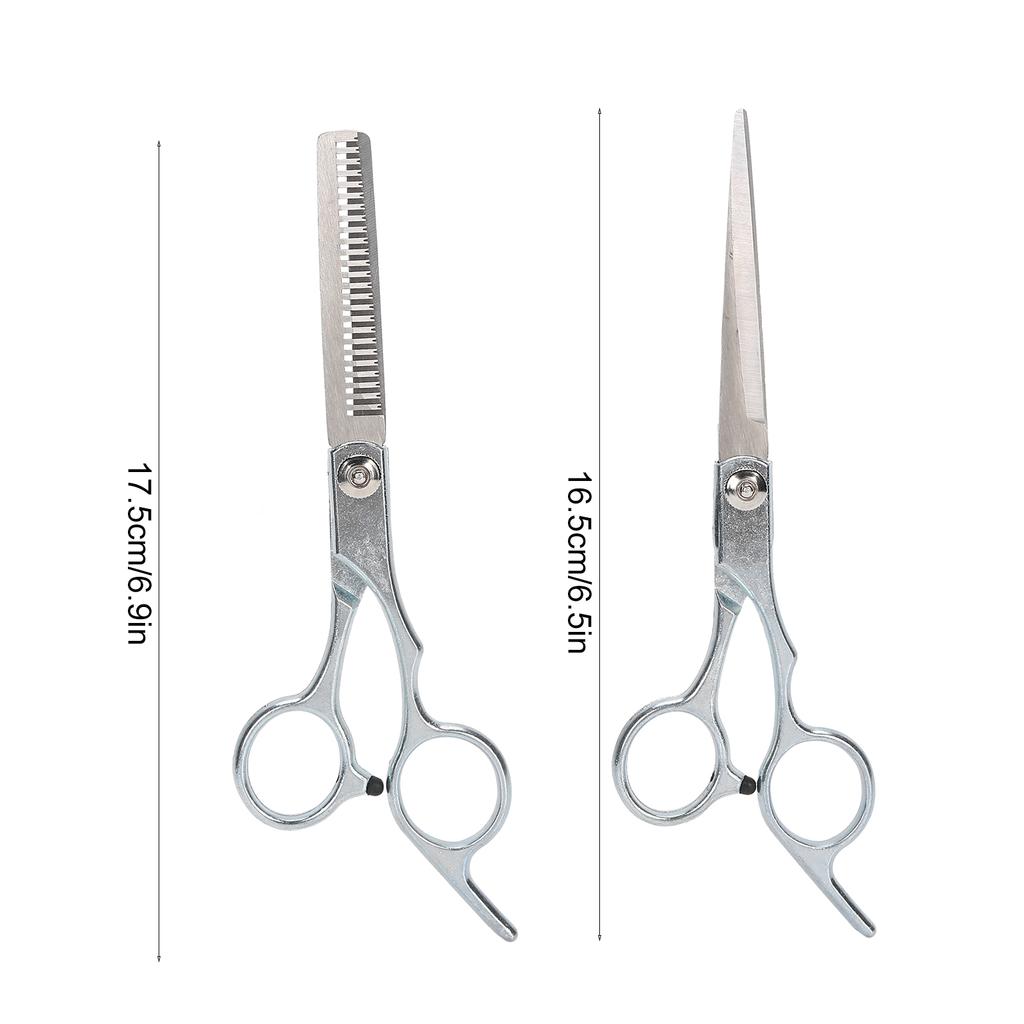 Friseurschere Haarschneideschere Set Edelstahl Professionelle Salon Friseurschere