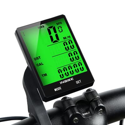 INBIKE 2,8 zoll Fahrrad Drahtlose Computer Multifunktions Regendicht Reiten Fahrrad Kilometerzähler Radfahren