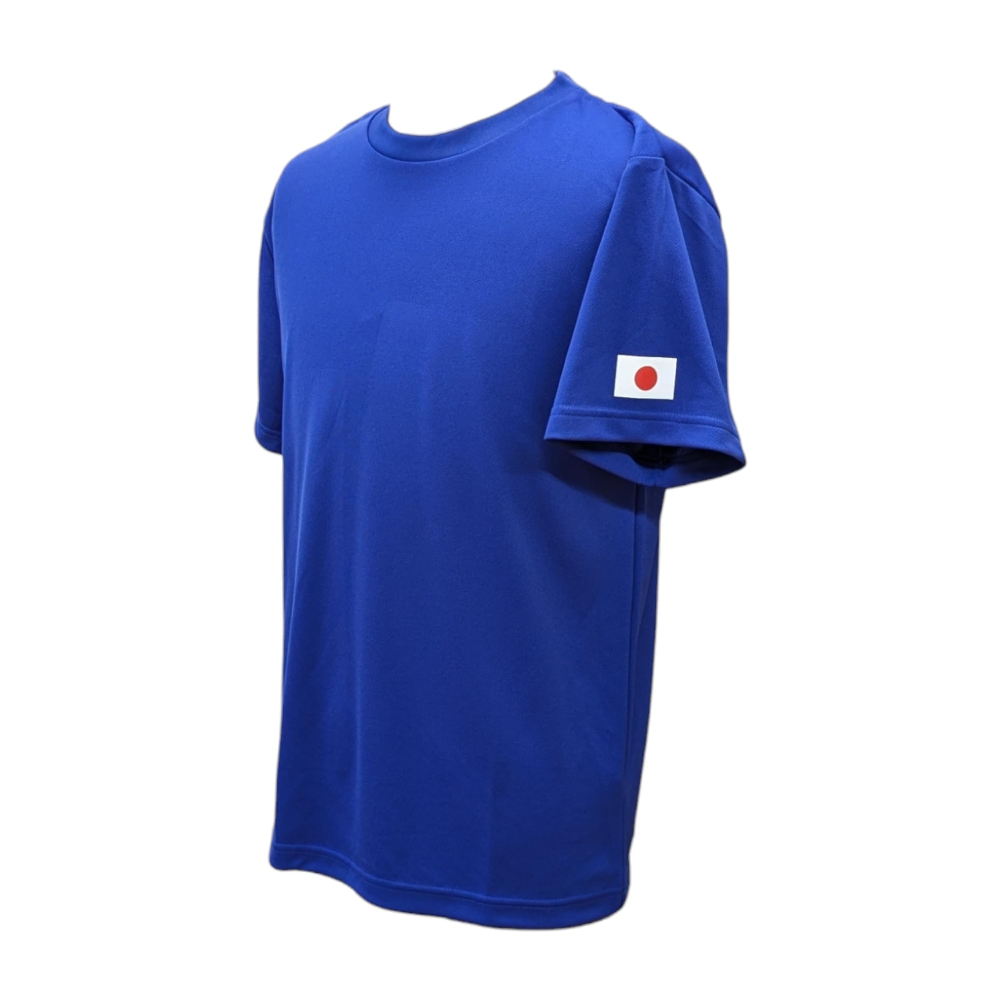 Fuji Uniforms Self-Defense Forces T-Shirt (Left Arm, Hinomaru, High-Durability, Silkscreen Print) JMSDF Military One-Point Rising Sun Flag Silkscreen