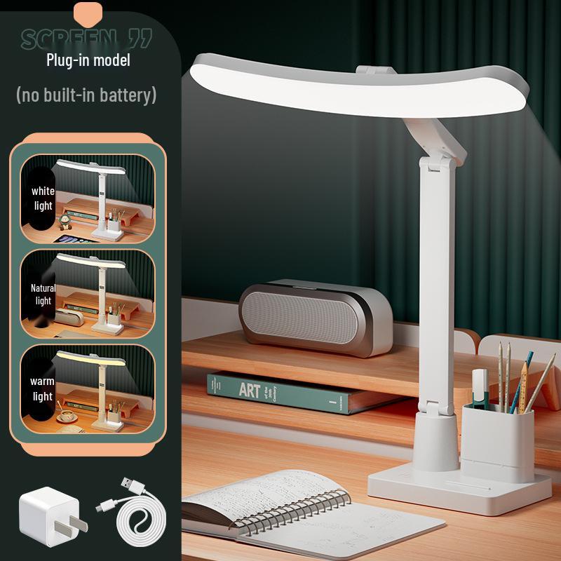 Children's Rechargeable LED Desk Lamp with Eye Protection