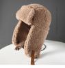 Y2K Girls Women Bomber Hat Pilot Trooper Cap Faux Bonnets Russian Ushanka Earflap Warm Caps Winter Snow Ski Outdoor Cold Weather