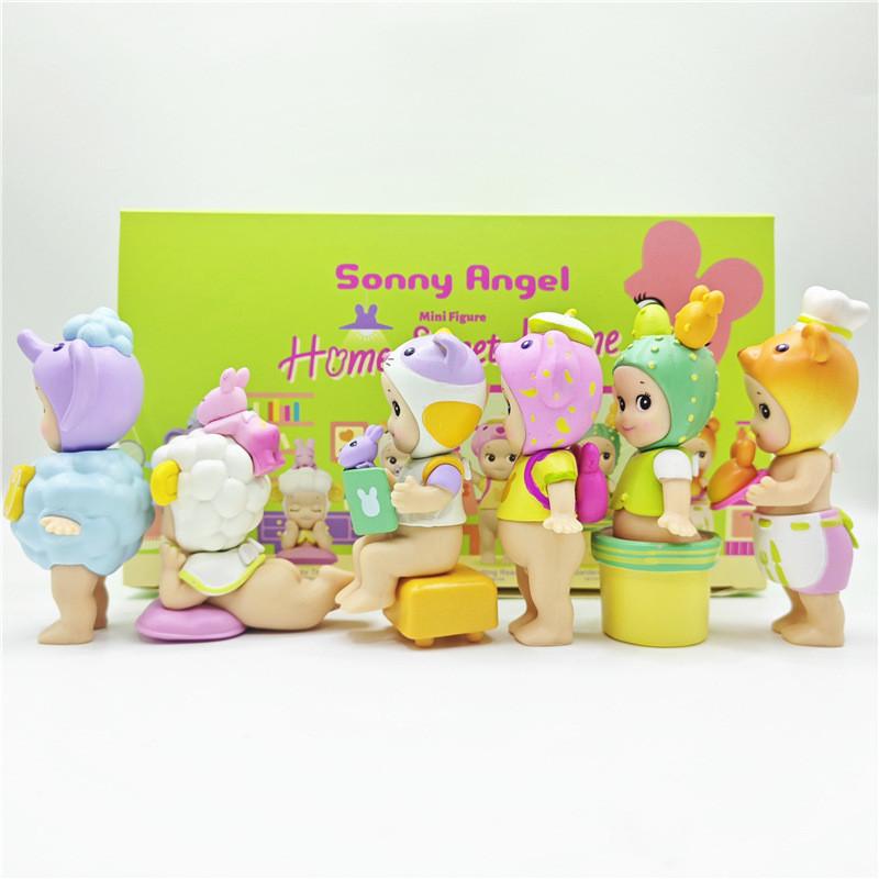 Adorable Angel Figurines Home Sweet Home Series Blind Box Collectible Toy Models