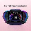 Digitální rychloměr se světlou velkou obrazovkou Univerzální zobrazovací rychlost GPS OBD Head Up LED obrazovka Rychloměr Cockpit Instrument