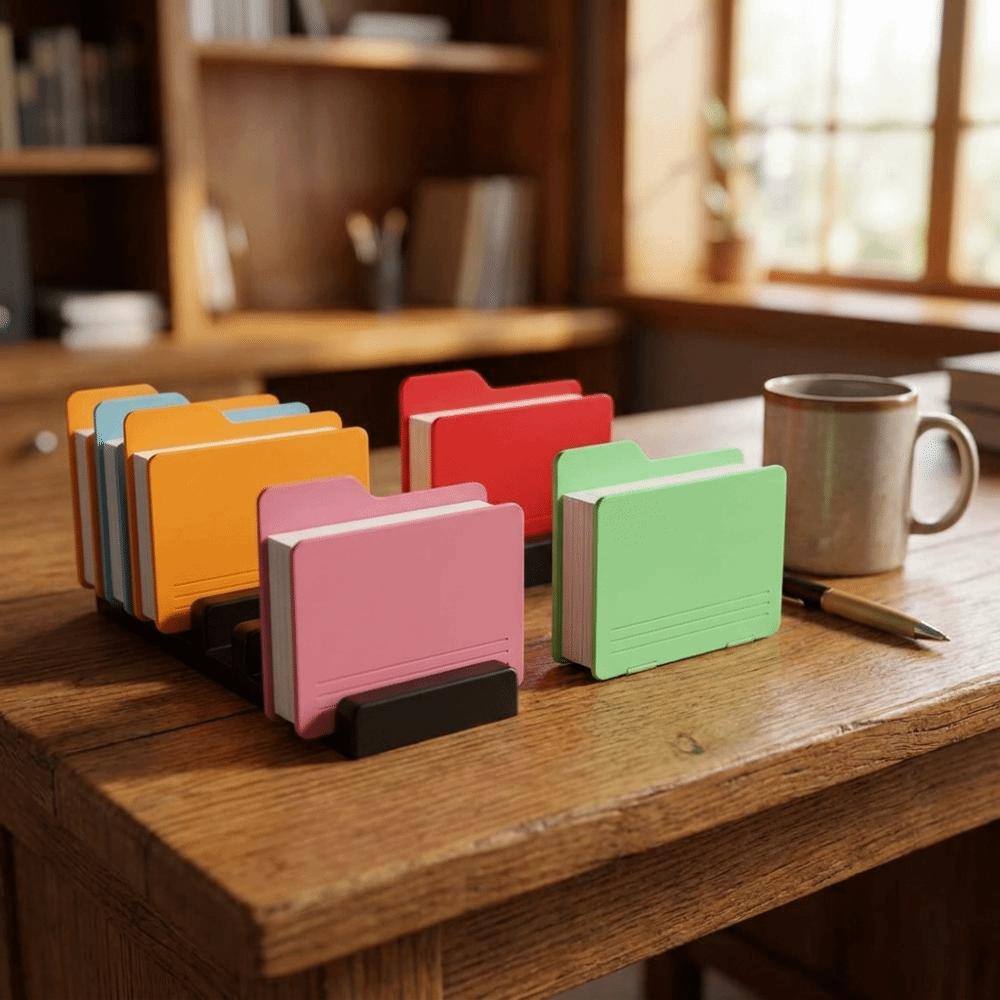 Cornice Portafoto Pieghevole in Plastica Design con Cerniera Quadrata Album Fotografico Magnetico Mini Organizer Semplice per Foto Decorazione per la Casa