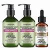 Strengthening Hair Care Kit with Rosemary Mint and Biotin for Healthier, Smoother Hair - Includes Shampoo, Conditioner, and Essential Oil Blend Less