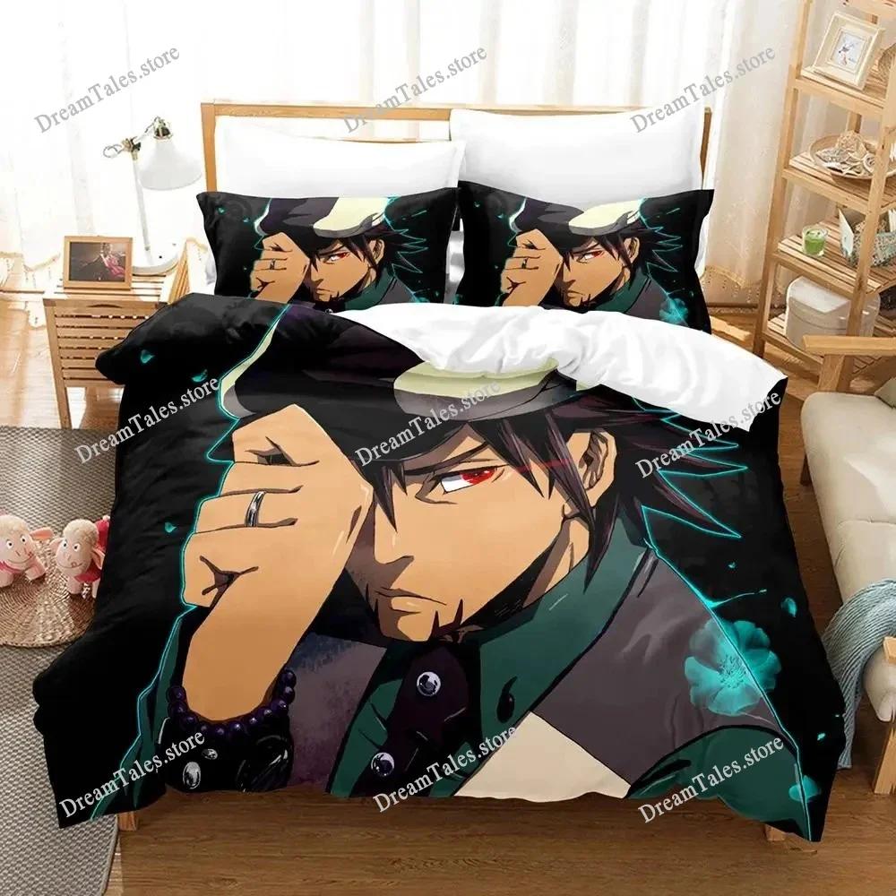 Anime TIGER & BUNNY Print Bedding Sets Bed Cover Comforter Duvet Cover Pillow Case 2-3 Pieces Sets Kids Adult Bedroom Decoration