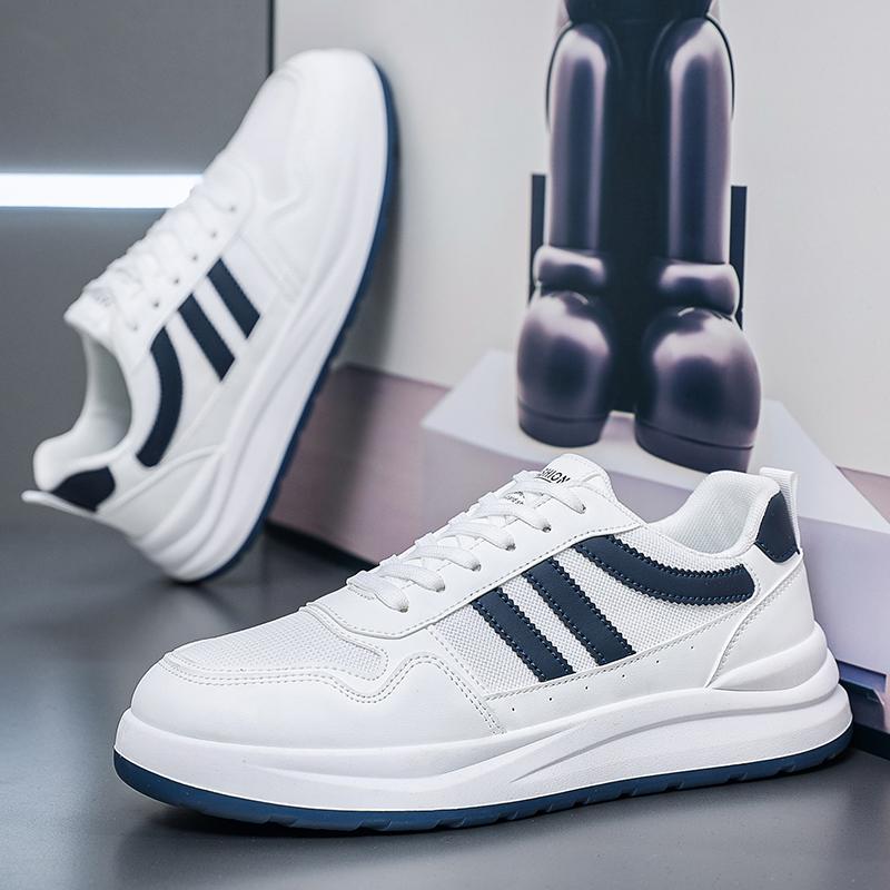 Menns Fritidsmote Fire Sesonger Studenter Komfortable Joggesko Gutter Trendy Myk Såle Pustende Sko