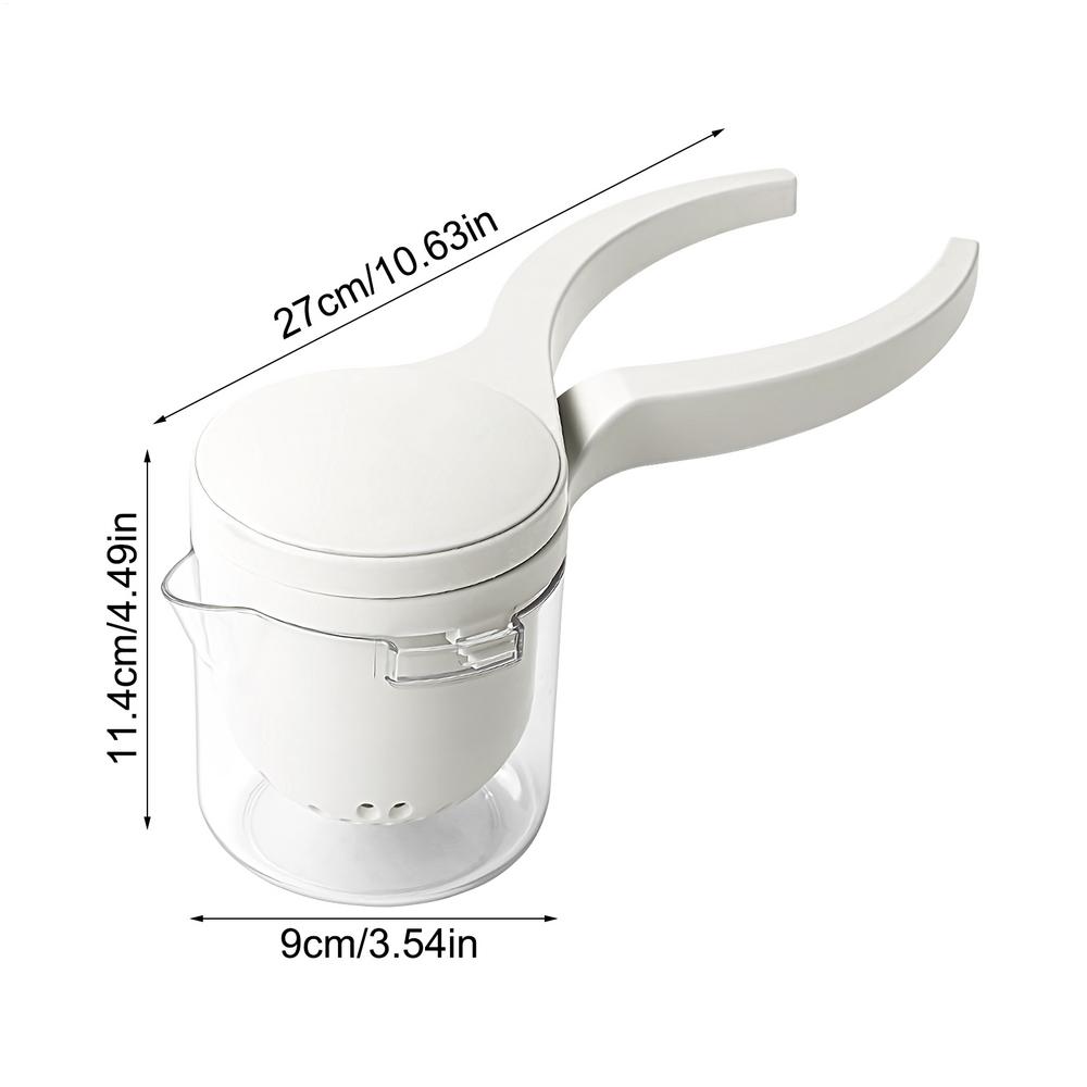 

Hand Juicer Manual Lemon Juice Extractor Manual Fruit Squeezer For Orange Lime Vegetable Cane Tomato Citrus Pomegranate Kitchen белый