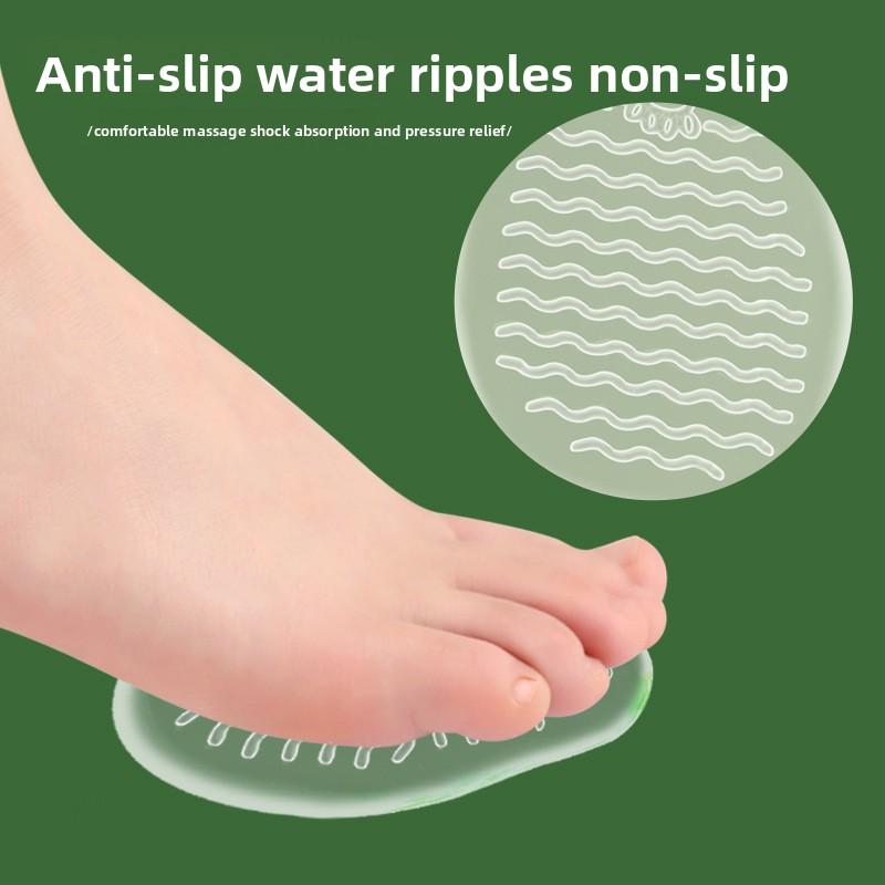 Transparent GEL Half Size Pad Women High Heels Anti Pain Sticky Non Slip Insole Front Foot Pad Soft Comfort Cushion