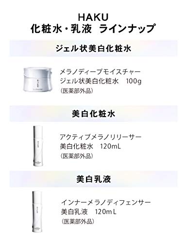 HAKU Emulsion Active Melano Defender Main Body 120mL Quasi-drug Moisturizing Whitening Spot Prevention 4MSK