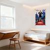 Coming to America Eddie Murphy Vintage Metal Tin Sign Retro Movie Poster Wall Decor for Bar Pub Home Office Man Cave Art Plaque
