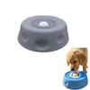 Non-Slip Base Anti-Choking Bowl Ball-shaped Design Liquid Slow Dog Bowls  Puppy Training