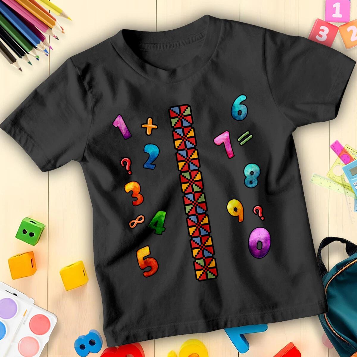 

Boys and Girls Colorful Number Day Maths Day Ideas T-Shirt Tee for Kids #ND 140