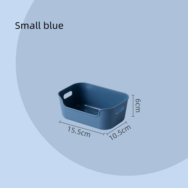 Desktop Storage Box Jewelry Lipstick Organizer Rectangle Plastic Food Container Glasses Makeup Case Toy Basket Home Supplies