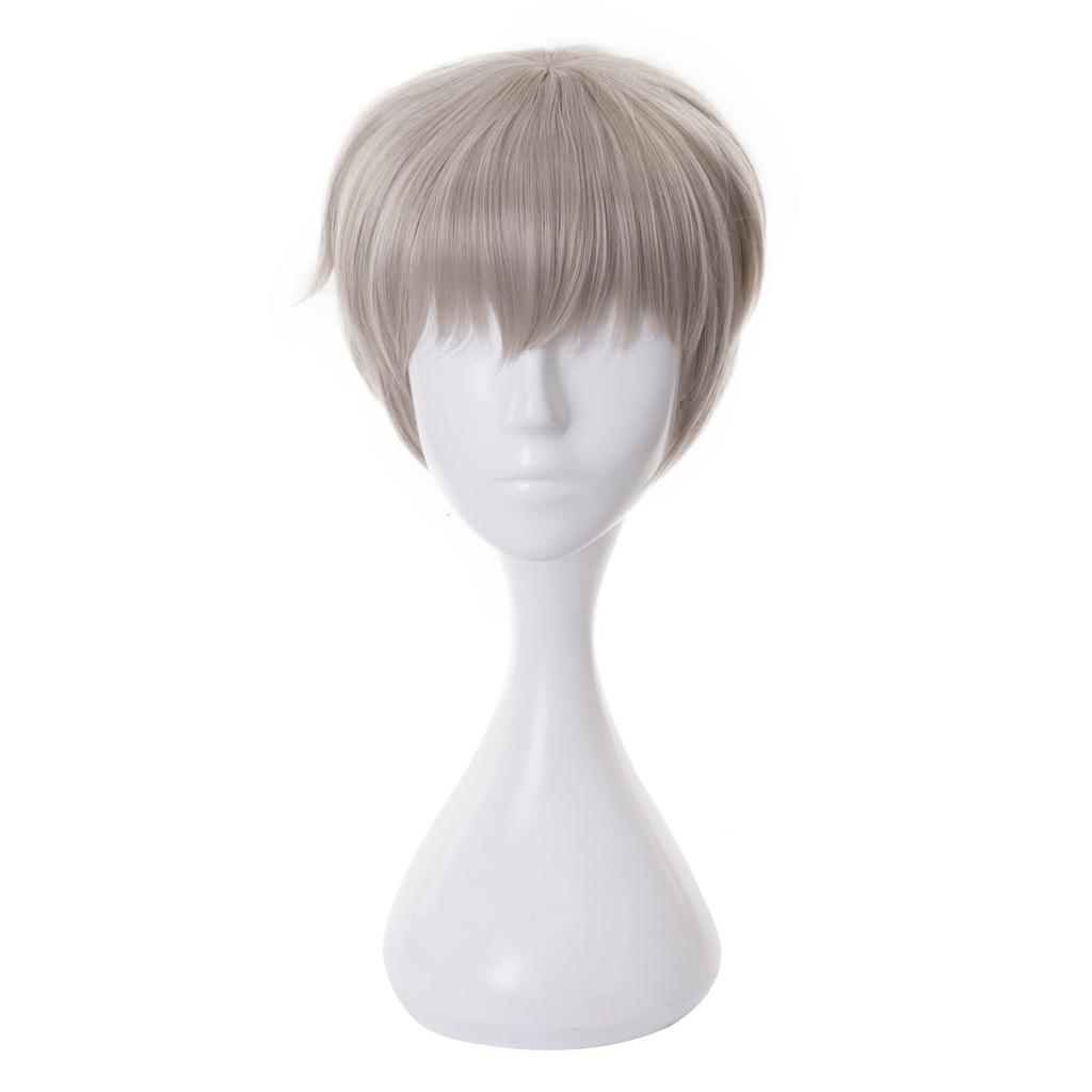 Toge Inumaki Cosplay Cosplay Wig with Party Wig, Heat-Resistant, Costume, Disguise, Net, Anime, Halloween, Christmas,