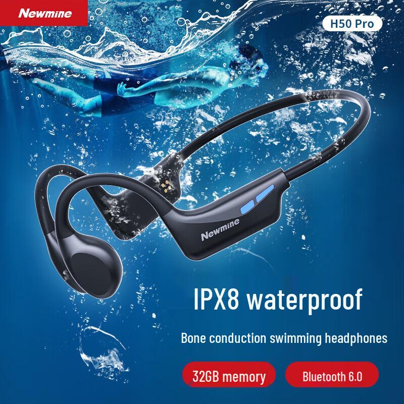 

Newmine H50 Pro Bone Conduction MP3 Sports Headphones