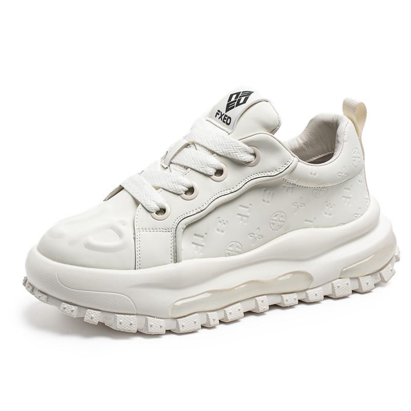 

New spring and autumn sports and leisure Korean version ins trendy low-top trendy shoes men s thick-soled height-increasing adolescent men s shoes 44