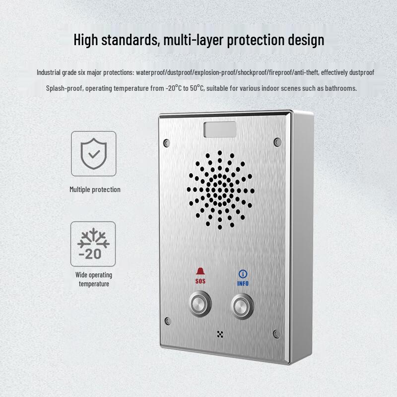 Yijiatong IP SIP Audio Intercom Terminal (CN version)