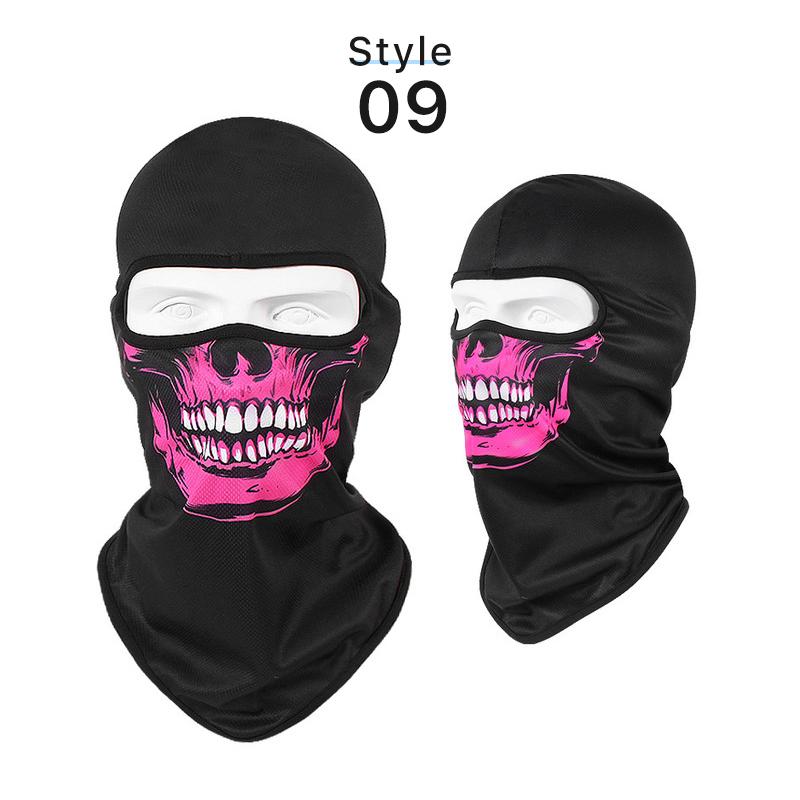 Skull Balaclava Full Face Cover Bandana for Outdoor Cycling Face Mask Gaiter Λαιμός Αξεσουάρ μοτοσυκλέτας