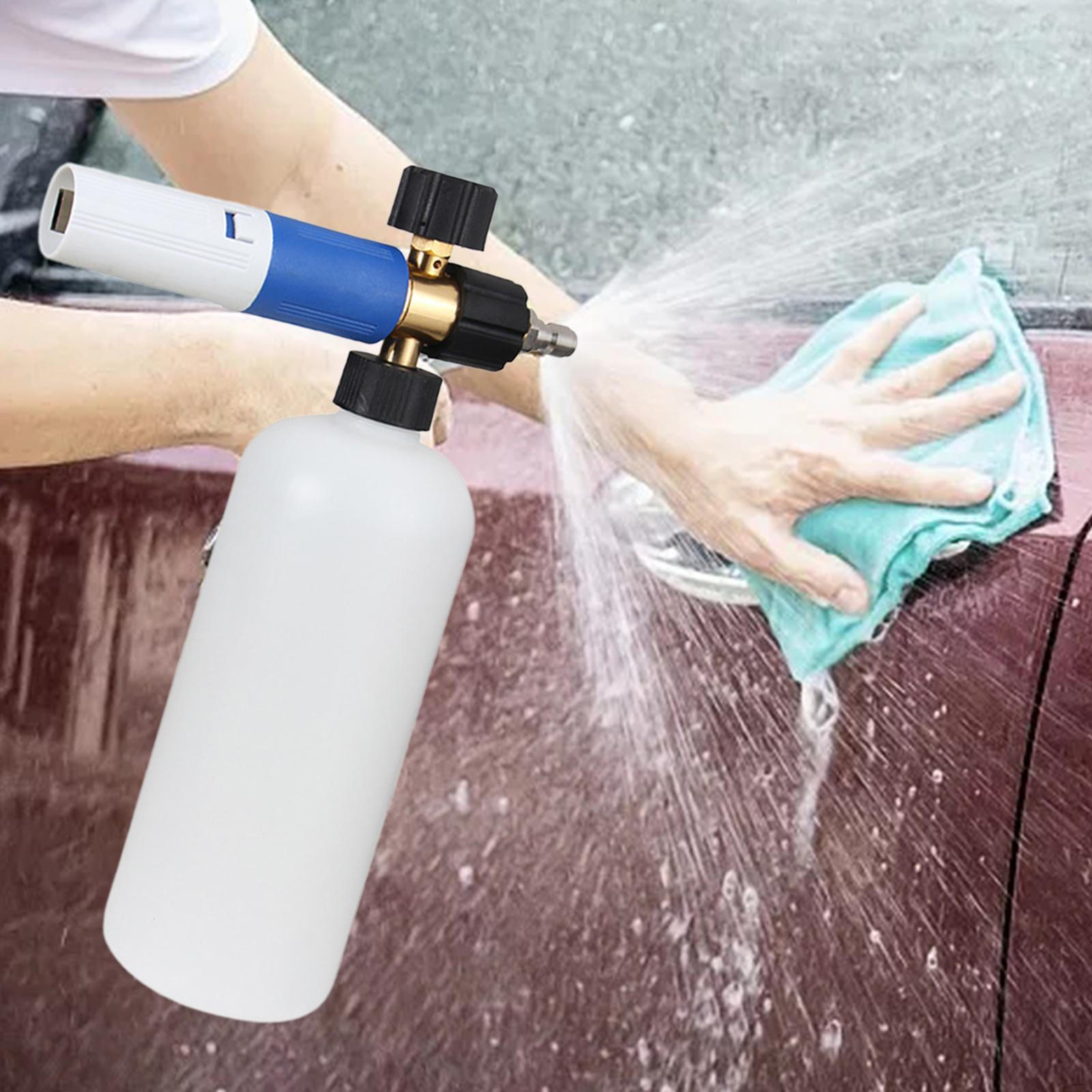 

Распылитель пены для мойки автомобиля, распылитель снежинки, ручной, профессиональный, портативный White blue