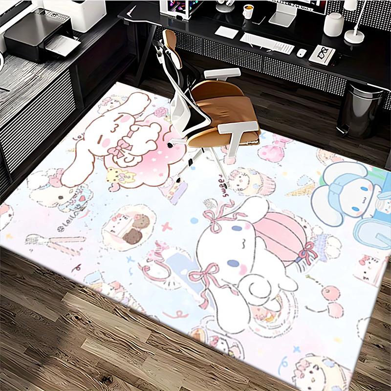 Anime Cartoon Design Chair Mat - Non-Slip Carpet for Office Chairs, Festive Gift, Suitable for All Seasons, Decorative Rug for Home, Living Room, Bedr