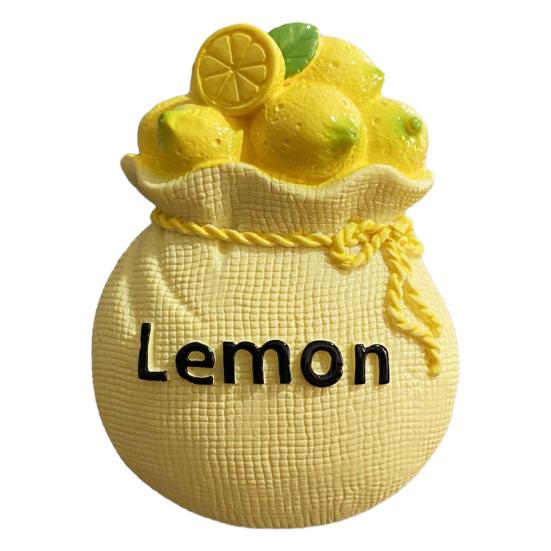 3D Simulated Food Refrigerator Magnet Resin Fruit Bread Fridge Magnet Home Kitchen Office Whiteboard Locker Magnetic Decoration