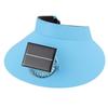 Empty Top Cap with Fan Three Temp Settings Breathable Cooling Fan Hat Beach Hat for Sun Protection and Outdoor