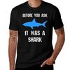 Double Amputee - Funny Amputee Amputation Surgery Shark Humor T-Shirt Cheap Stuff Shirts Men