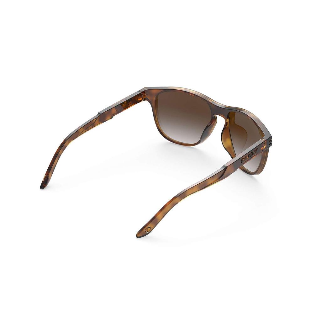 Sports Sunglasses SOUNDSHIELD Demitrurtle Deg [Rudy Project] Gloss/Brown SP733650-0000