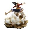 One Piece Action Figure 20th Gk Monkey D Luffy Battle Ver The Battle Over The Dome 17cm Model Collection Toy Desktop Decoration