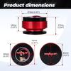 MUGE-Car Steering Wheel Snap Off Quick Release Hub Adapter Boss Kit Aluminum For 6-Hole Steering Wheel Hub Car Accessories QR030