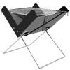 TG71416 Folding tourist grill, portable round charcoal grill, mini grill grate
