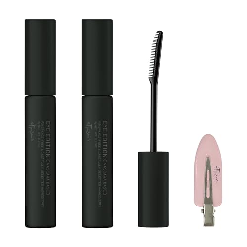 Bulk Purchase: ettusais Eye Edition (Mascara Base) Waterproof Mascara Primer, Transparent Black, 6g x 2 [Official Original Hair Clip Included]