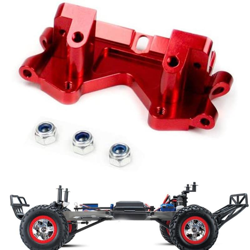 Alloy Front Suspension Arm Mount Bulkhead Replacement for Rc Hobby Model Car For 1/10