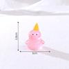 Cute Glow-in-the-dark Micro-landscape SnowmenSnowfields Christmas Decorations, Accessories Car Mini Ornaments