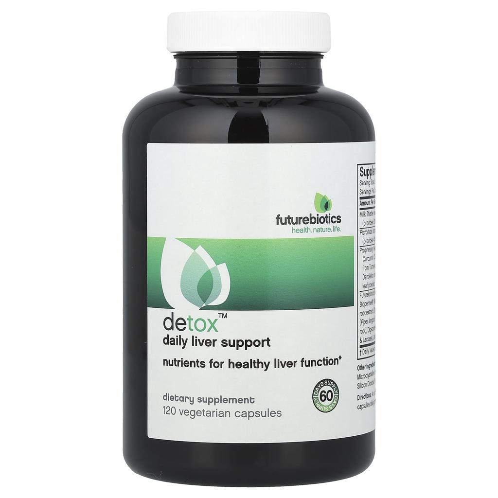 Detox™, Daily Liver Support, 120 Veggie Capsules