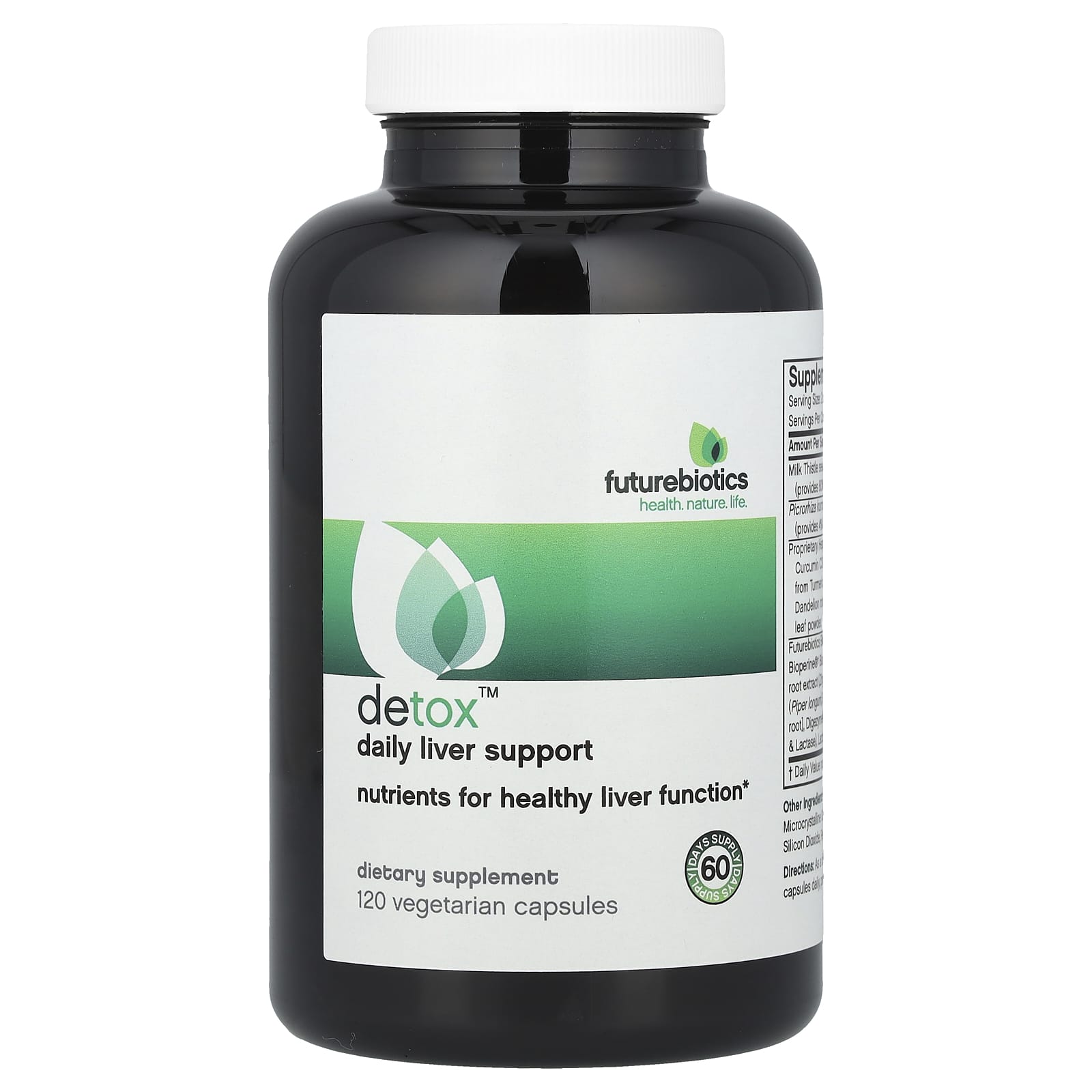 

Detox™, Daily Liver Support, 120 Veggie Capsules