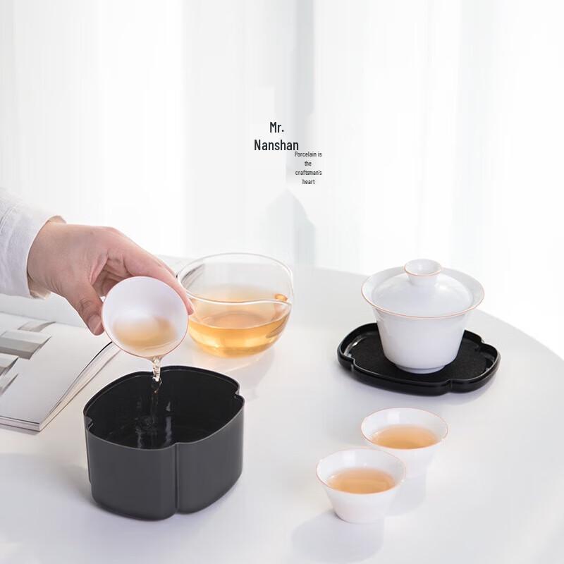 Nanshan Mister Japanese Style Portable Ceramic Travel Tea Set