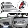 Car Led DRL Daytime Running Light 6/8/9/10/12/16/20LED White Waterproof Driving Fog Bulb Car Styling Lights Auto Truck Lighting